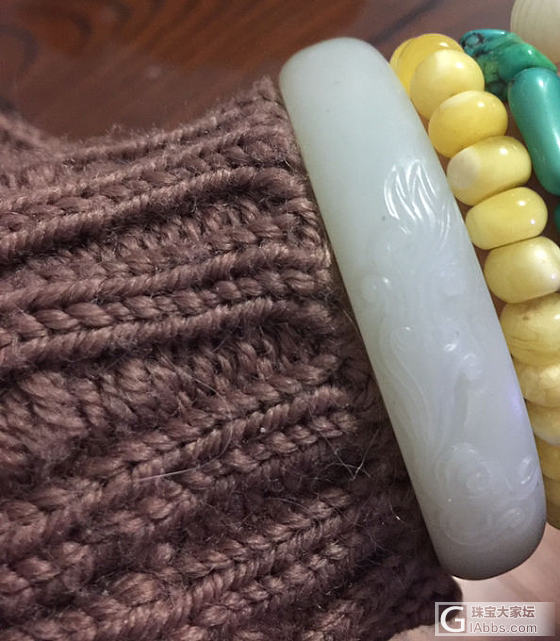 我的日常镯_手镯和田玉