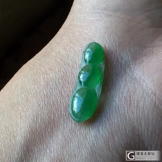 连中三元，有种有色的精品_挂件翡翠