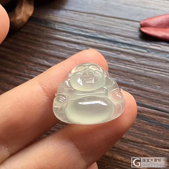 冰种 佛公_挂件翡翠