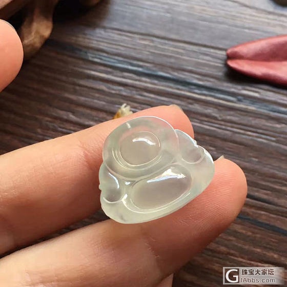 冰种 佛公_挂件翡翠
