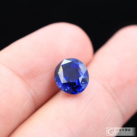 【悠然亭珠宝】天然蓝宝石无烧裸石 3.11ct GRS皇家蓝兰卡_蓝宝石刻面宝石