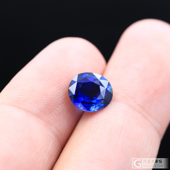 【悠然亭珠宝】天然蓝宝石无烧裸石 3.11ct GRS皇家蓝兰卡_蓝宝石刻面宝石