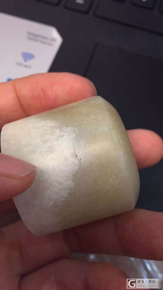扳指.....默默的发出来吧_扳指和田玉