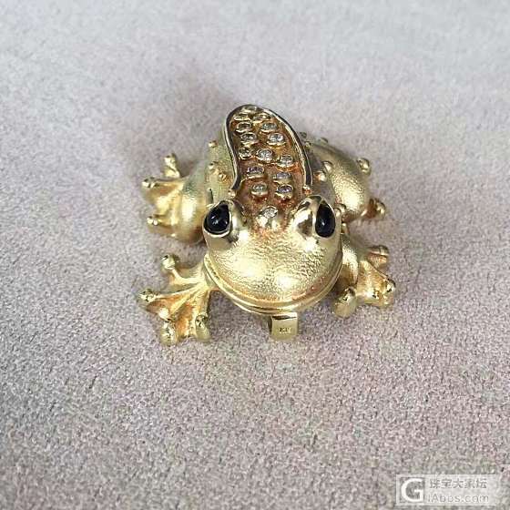 招财金蟾_K金吊坠