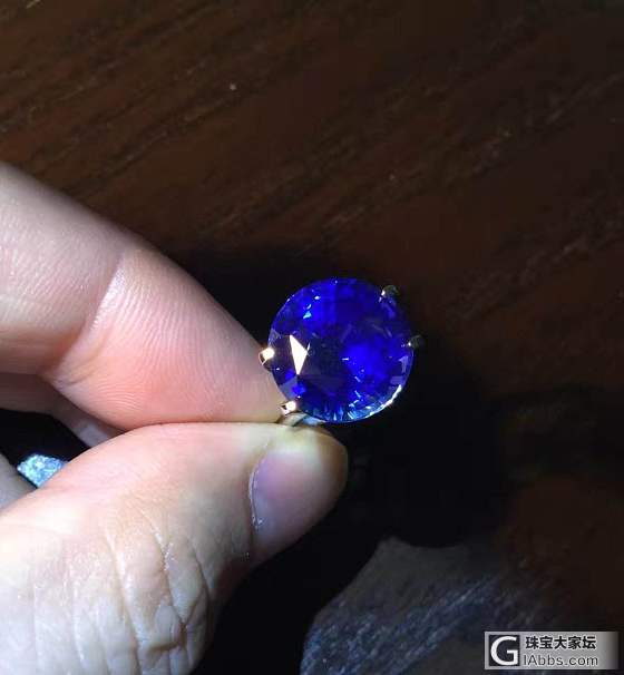 ##中颐天然皇家蓝蓝宝石##  9.32ct_刻面宝石蓝宝石中颐彩色宝石