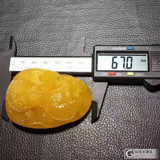 双鱼座标配_蜜蜡挂件