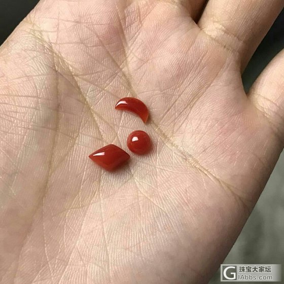 阿卡三个糖果色可爱蛋面，紫霞微信1604073048_珊瑚蛋面