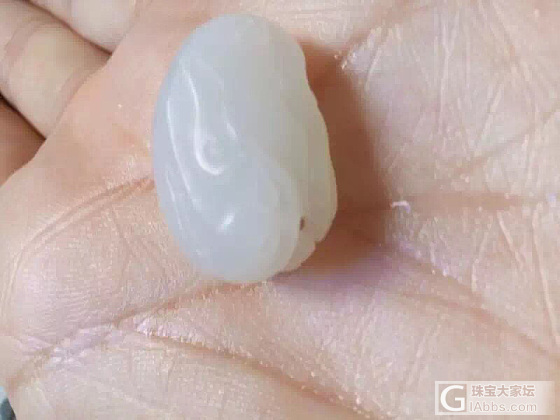 白玉锁貔貅松石吊坠_和田玉挂件
