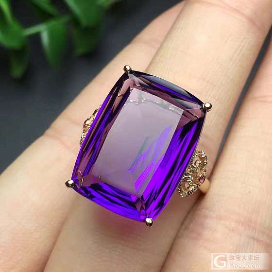 戒指_紫水晶黄水晶紫黄晶托帕石戒指