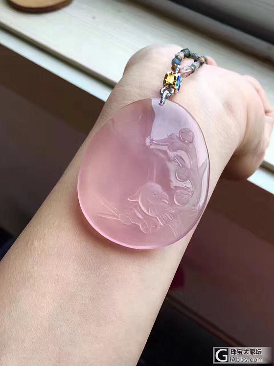 粉粉粉_挂件粉晶