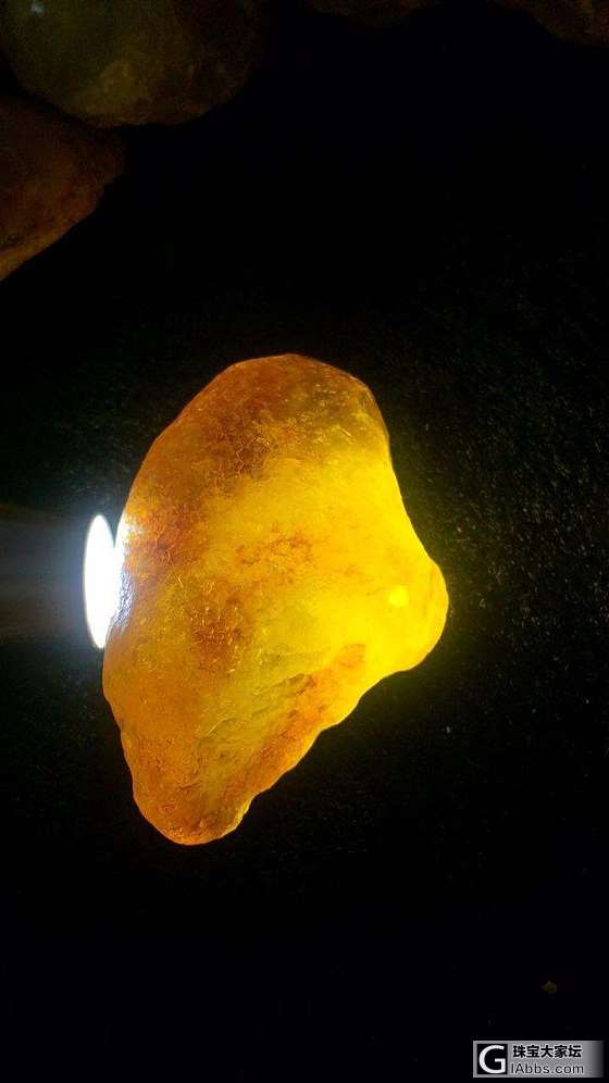 出丹麦海漂料_琥珀原石