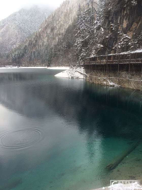 冬天的九寨沟，请您欣赏！_摄影旅游四川