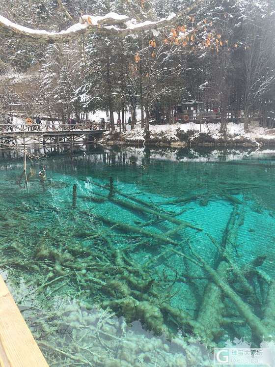 冬天的九寨沟，请您欣赏！_摄影旅游四川