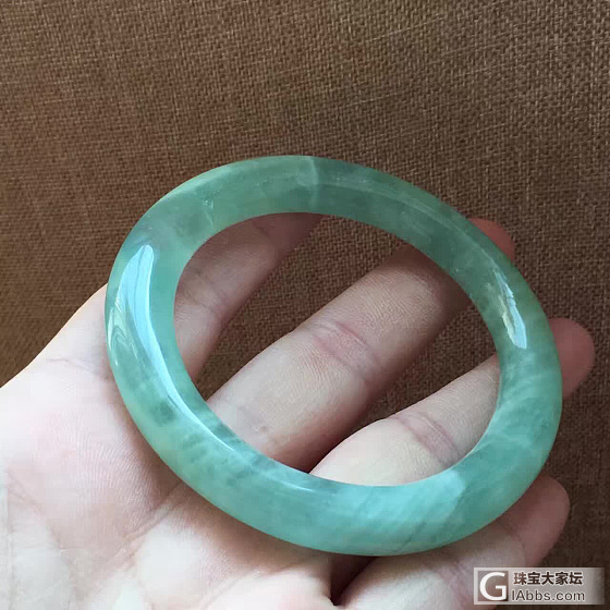个人闲置   海蓝宝手镯_手镯海蓝宝
