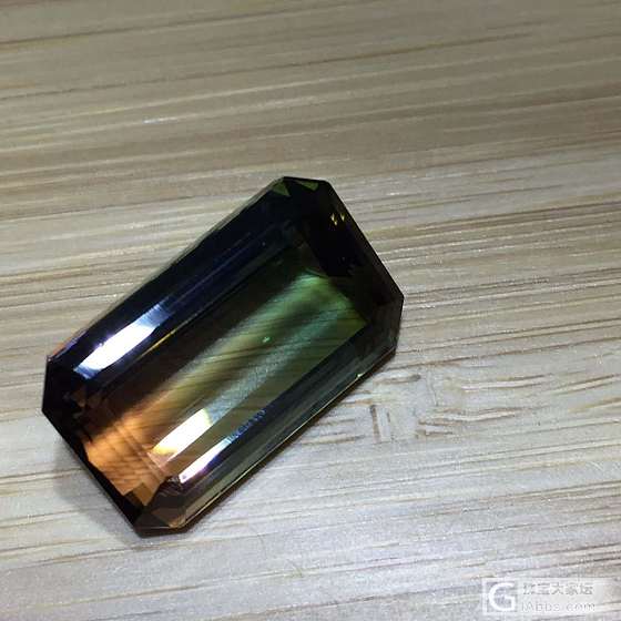 协隆小陈：特价出一颗 全净西瓜碧玺_刻面宝石碧玺