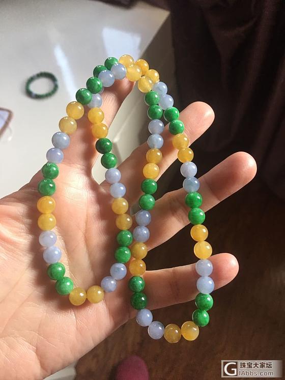 三彩的正确打开方式_珠串翡翠