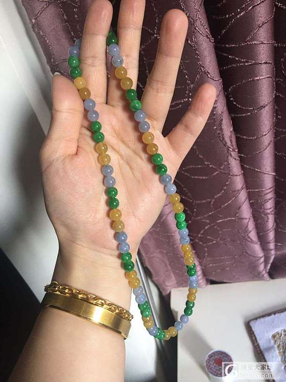 三彩的正确打开方式_珠串翡翠
