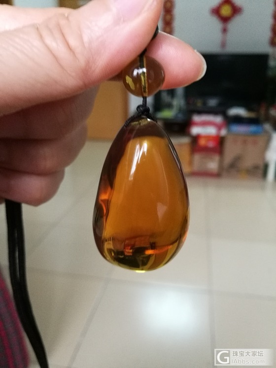 流光溢彩的感觉！水个红包_琥珀蜜蜡