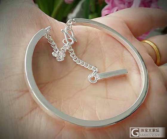 挺好看的！都是999纯银_银