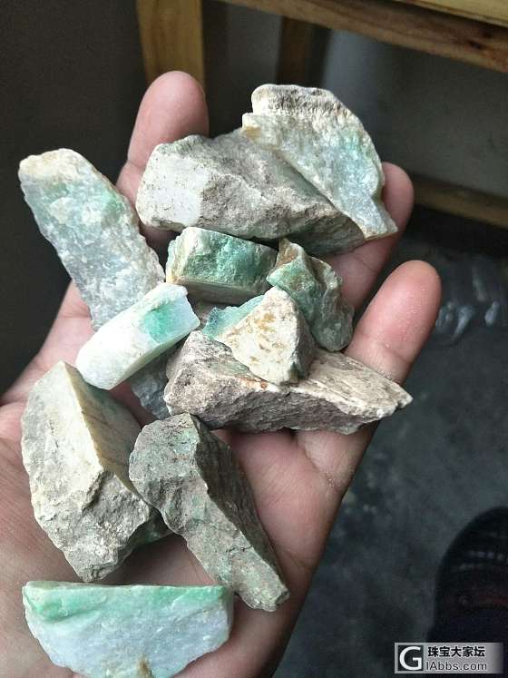 拆迁工地挖来的腾冲老料！_翡翠