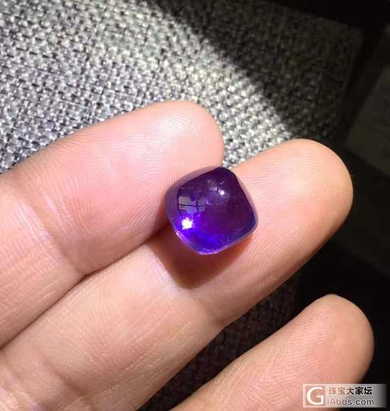 ##中颐天然无烧糖果切割紫色蓝宝石##  10.88ct  GIC证书_刻面宝石蓝宝石中颐彩色宝石