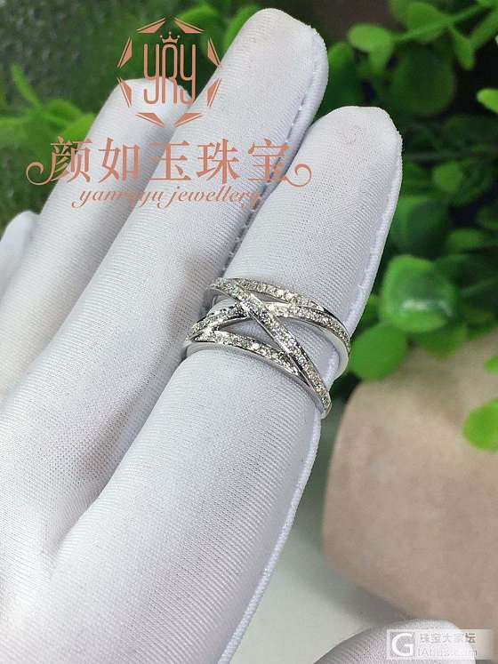 X元素排戒_颜如玉镶嵌