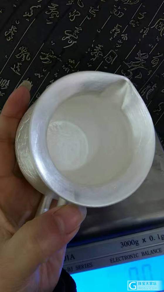 有喜欢茶壶的吗！像这种999纯银_银