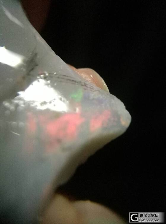 上次有人问我黑欧，现在有啦，新开一贴吧_打磨原石欧泊