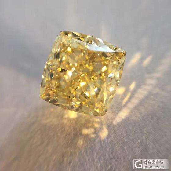 【GIA证书现货】高性价比💰***** 
3.73CT 中彩黄轻微咖色调 不明显..._彩钻