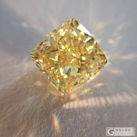 【GIA证书现货】高性价比💰***** 
3.73CT 中彩黄轻微咖色调 不明显..._彩钻