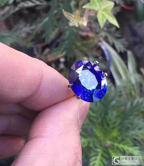 ##中颐天然收藏级别蓝宝石##  12.78ct_刻面宝石蓝宝石中颐彩色宝石