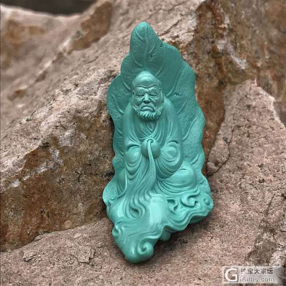 高瓷，一叶达摩。_雕刻