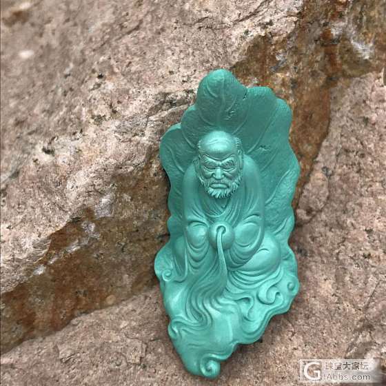 高瓷，一叶达摩。_雕刻