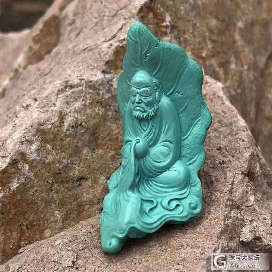 高瓷，一叶达摩。_雕刻