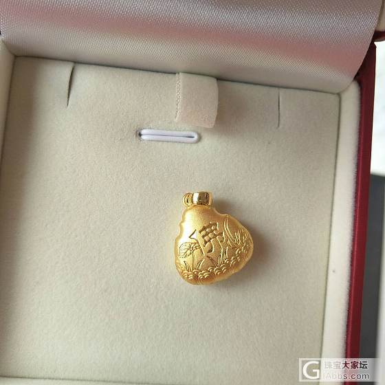 出周大福佛公_吊坠金