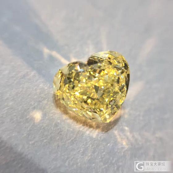 1克拉💛💛 中彩黄 VS 散货 可代开国内证书_钻石