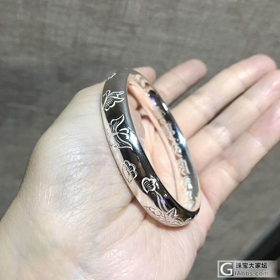 穆国色 美美哒_手镯银