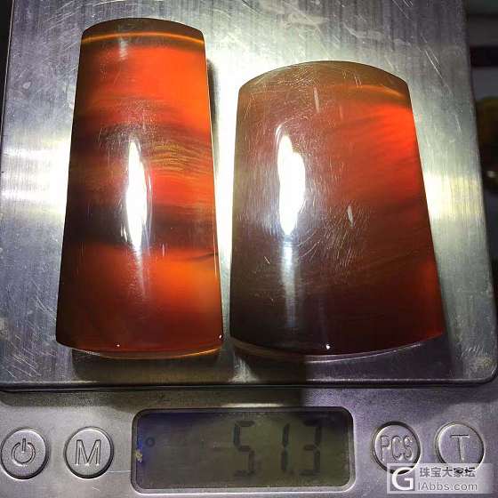金棕平安无事牌_琥珀蜜蜡