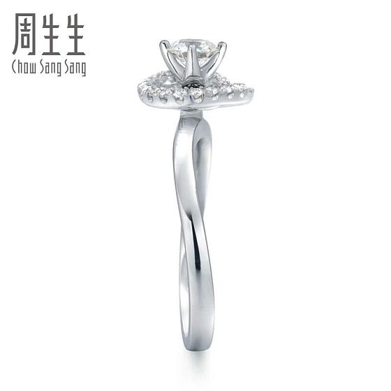 求做周生生炫动戒托_钻石
