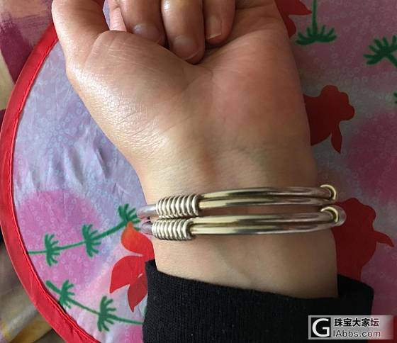 自由的对儿蠋_手镯银