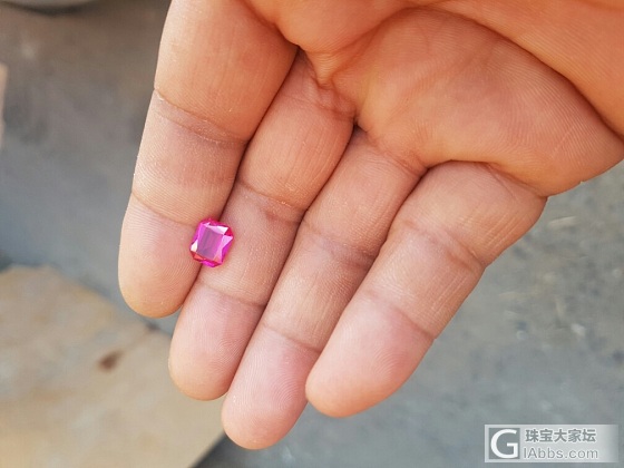 是真的么 这么便宜 莫桑比克红宝2.8 桃红尖晶4.45_刻面宝石红宝石尖晶石