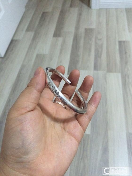吕家的菊花贵妃_手镯银