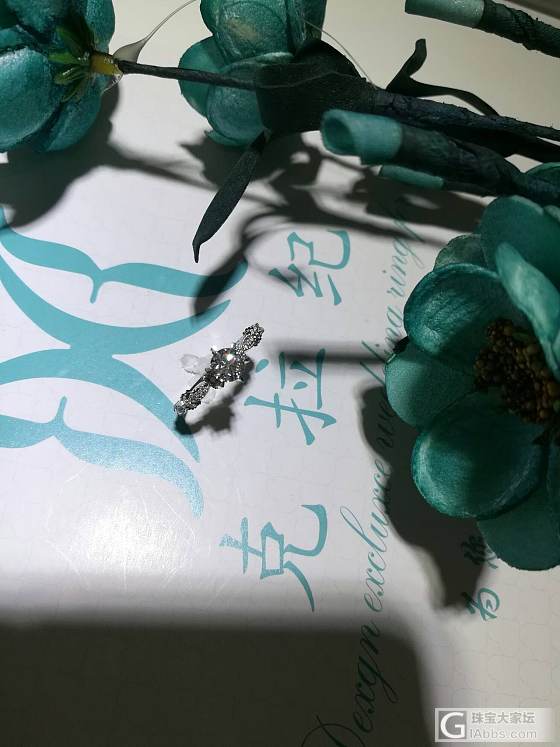 客户的戒指出货啦😄_钻石戒指