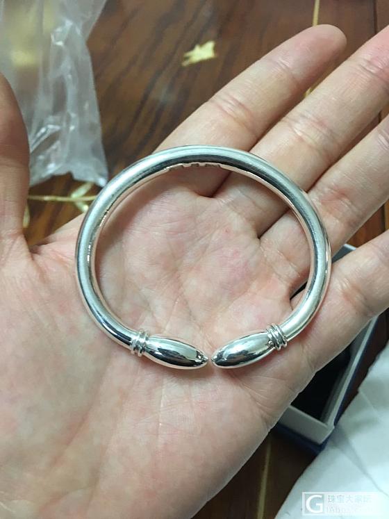 你们猜谁家的！抛光和器型都棒棒的！_手镯银