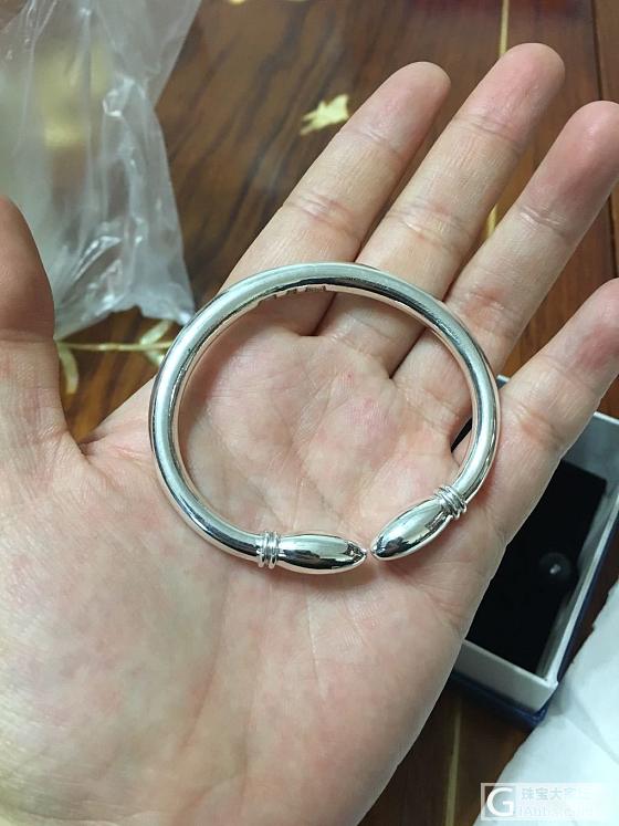 你们猜谁家的！抛光和器型都棒棒的！_手镯银