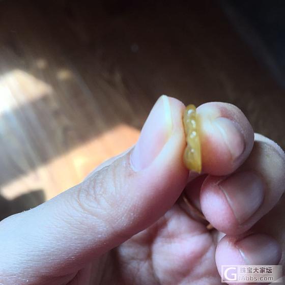 捡漏啦，冰黄佛公加飘花佛公_挂件翡翠