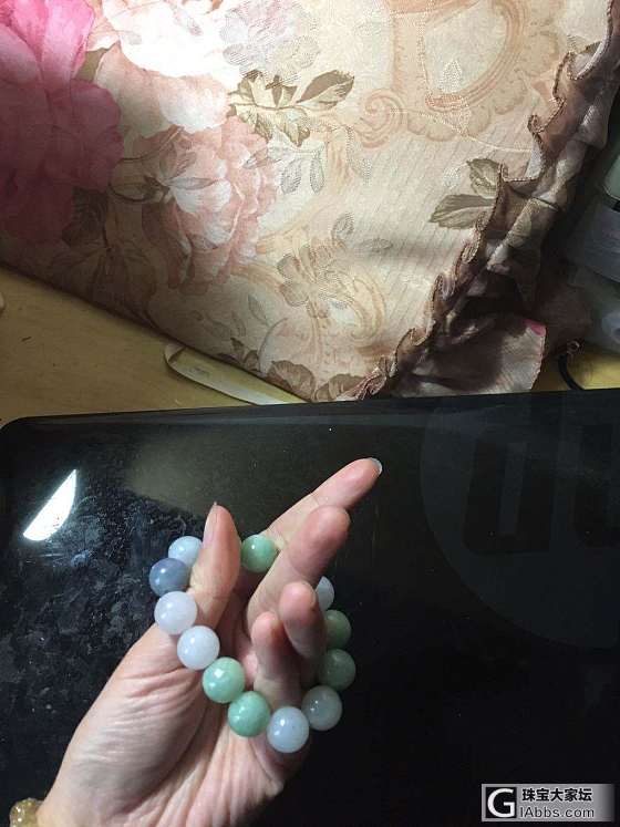 小手的我喜欢大珠珠_珠串翡翠