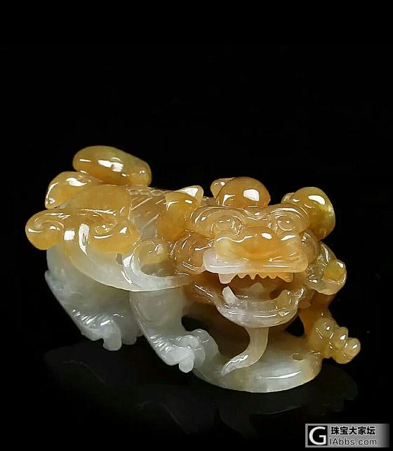 好想要只小貔貅_和田玉翡翠