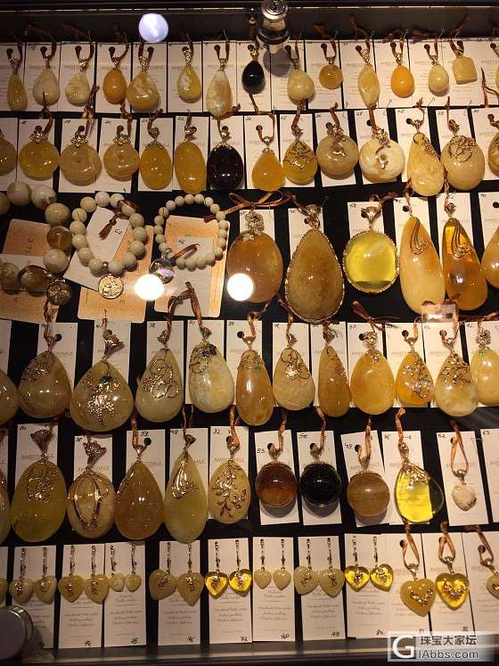 格但斯克琥珀展第一天_琥珀展会