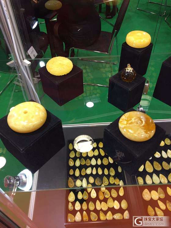 格但斯克琥珀展第一天_琥珀展会